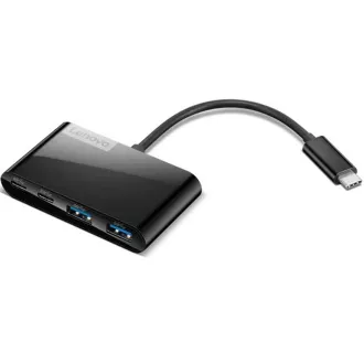 Lenovo Hub Select 4-Port USB-C, 2x USB-A 2x USB-C, schwarz Lenovo Hub Select 4-Port USB-C, 2x USB-A 2x USB-C, schwarz