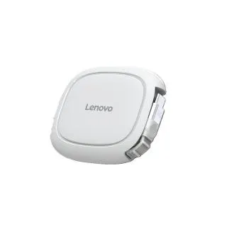 Lenovo 240-W-USB-C-Kabel mit Aufrollfunktion = aufrollbares USB-C-zu-USB-C-Lade- und Datenkabel in Weiß