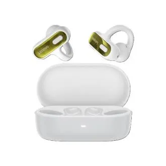 Lenovo Open-Ear Clip-on Earbuds X500 = True-Wireless-Kopfhörer in Weiß Lenovo Open-Ear Clip-on Earbuds X500 = True-Wireless-Kopfhörer in Weiß