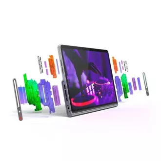 Lenovo TAB PLUS - MTK Helio G99/8-Core/8GB/256GB/11,5" 2K/IPS/400nits/multitouch/JBL Lautsprecher/2x 8.0MPx Cam/Android 14/grau Lenovo TAB PLUS - MTK Helio G99/8-Core/8GB/256GB/11,5" 2K/IPS/400nits/multitouch/JBL Lautsprecher/2x 8.0MPx Cam/Android 14/grau