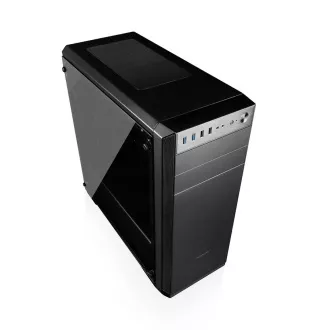 Modecom PC-Gehäuse OBERON PRO GLASS BLACK MIDI, 2x USB 3.0, 2x USB 2.0, Audio HD, schwarz, Glas-Seitenteil, ohne Netzteil Modecom PC-Gehäuse OBERON PRO GLASS BLACK MIDI, 2x USB 3.0, 2x USB 2.0, Audio HD, schwarz, Glas-Seitenteil, ohne Netzteil