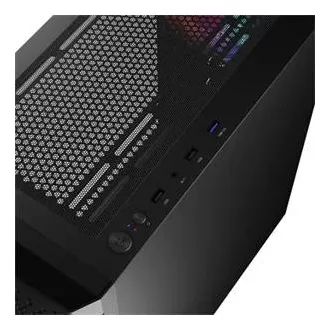LOGIC PC-Gehäuse Aramis ARGB MIDI 1x USB 3.0, 2x USB 2.0   Audio, schwarz, ohne Netzteil