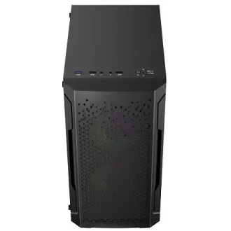 LOGIC PC-Gehäuse Aramis ARGB MINI 1x USB 3.0, 2x USB 2.0 Audio, schwarz, ohne Netzteil LOGIC PC-Gehäuse Aramis ARGB MINI 1x USB 3.0, 2x USB 2.0 Audio, schwarz, ohne Netzteil