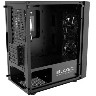LOGIC PC-Gehäuse Atos ARGB MINI 1x USB 3.0, 2x USB 2.0 Audio, schwarz, ohne Netzteil LOGIC PC-Gehäuse Atos ARGB MINI 1x USB 3.0, 2x USB 2.0 Audio, schwarz, ohne Netzteil