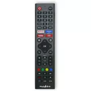 Nedis TVRC45HIBK - Ersatzfernbedienung | Hi-Sense TV | Vorprogrammiert | Schwarz