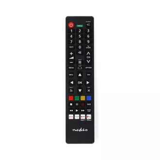 Nedis TVRC45PASHBK - Ersatzfernbedienung | Panasonic / Sharp TV | Vorprogrammiert | Schwarz Nedis TVRC45PASHBK - Ersatzfernbedienung | Panasonic / Sharp TV | Vorprogrammiert | Schwarz