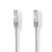 Nedis CCGL85230GY50 - Netzwerkkabel CAT6 | RJ45 Stecker | RJ45 Stecker | U/UTP | 5,00 m | Rund | PVC | Grau | Etikett