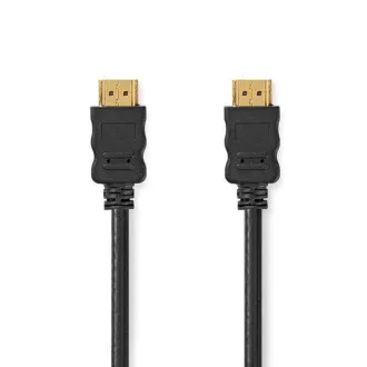 Nedis CVGB34060BK50 - Hochgeschwindigkeits-HDMI-Kabel mit Ethernet | HDMI auf HDMI-Anschluss | 4K@60Hz | ARC | 5,00 m | Schwarz Nedis CVGB34060BK50 - Hochgeschwindigkeits-HDMI-Kabel mit Ethernet | HDMI auf HDMI-Anschluss | 4K@60Hz | ARC | 5,00 m | Schwarz