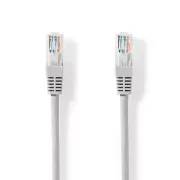 Nedis CCGL85230GY20 - Netzwerkkabel CAT6 U/UTP | RJ45 Stecker | RJ45 Stecker | 2,00 m | Rund | PVC | Grau