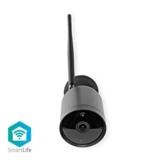 Nedis WIFICO41CBK – SmartLife-Außenkamera | WLAN | 4K 3840×2160 | IP65 | Cloud / Micro-SD | 5 V Gleichstrom | Nachtsicht