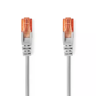 Nedis CCGL85230GY150 - Netzwerkkabel CAT6 U/UTP | RJ45 Stecker - RJ45 Stecker | 15,00 m | Rund | PVC | Grau Nedis CCGL85230GY150 - Netzwerkkabel CAT6 U/UTP | RJ45 Stecker - RJ45 Stecker | 15,00 m | Rund | PVC | Grau