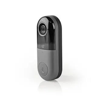 Nedis WIFICDP21BK SmartLife Video-Türsprechanlage | WLAN | Batteriebetrieb | 3 MP Full HD 1296p | IP54 | Bewegungssensor Nedis WIFICDP21BK SmartLife Video-Türsprechanlage | WLAN | Batteriebetrieb | 3 MP Full HD 1296p | IP54 | Bewegungssensor