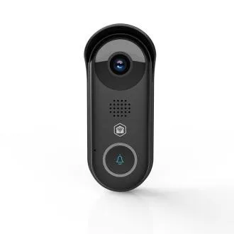 Nedis WIFICDP11BK SmartLife Video-Türsprechanlage | WLAN | Transformator | Full HD 1080p | IP54 | Bewegungsmelder