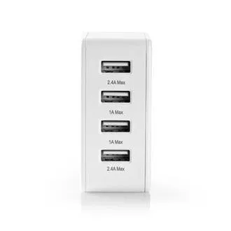 Nedis WCHA20BKUC – Netzladegerät | 20 W | GaN | PD 3.0 | Schnellladefunktion | 2 Ausgänge | USB-A / USB-C | Schwarz Nedis WCHA20BKUC – Netzladegerät | 20 W | GaN | PD 3.0 | Schnellladefunktion | 2 Ausgänge | USB-A / USB-C | Schwarz