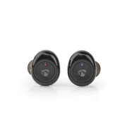 Nedis HPBT2450BK – Kabellose Kopfhörer | ANC | Bluetooth | Bis zu 30 Stunden | Touch-Steuerung | Ladecase | Mikrofon