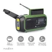 Nedis SPBT3026BK – Bluetooth®-Lautsprecher | 60 W | Stereo | Für zu Hause / Unterwegs / Im Freien | Vernetzbar | Schwarz / Orange