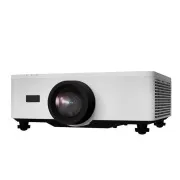 Sharp P601Q, DLP Laser, 4K UHD 3840x2160, 6000 ANSI, 1.25 - 2 : 1, 3000000:1, 2 x HDMI, RJ45, Lautsprecher