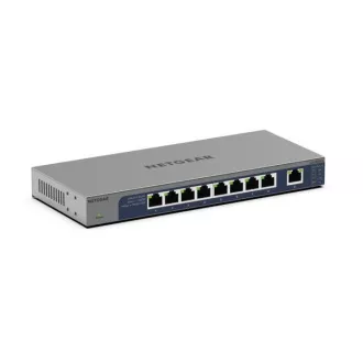 Netgear 8-Port Gigabit Ethernet Unmanaged Switch mit 1 dedizierten 10G/Multi-Gig Port - GS108MX Netgear 8-Port Gigabit Ethernet Unmanaged Switch mit 1 dedizierten 10G/Multi-Gig Port - GS108MX
