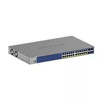 Netgear 24-Port Gigabit Ethernet, PoE , Smart Switch, 4 SFP Anschlüsse (190W) - GS728TXP Netgear 24-Port Gigabit Ethernet, PoE , Smart Switch, 4 SFP Anschlüsse (190W) - GS728TXP