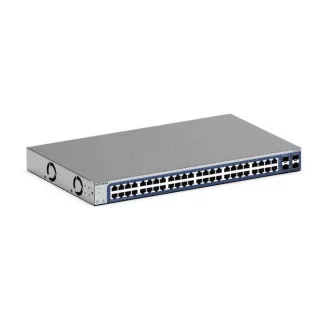 Netgear 48xGbE, Smart Switch, 2 Kupfer/SFP Combo-Anschlüsse, 2 dedizierte SFP-Anschlüsse - GS748T Netgear 48xGbE, Smart Switch, 2 Kupfer/SFP Combo-Anschlüsse, 2 dedizierte SFP-Anschlüsse - GS748T