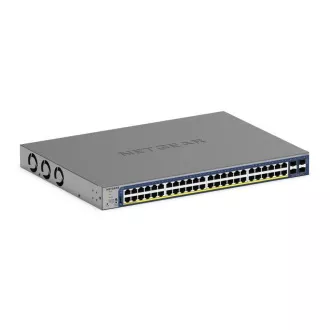 Netgear 48-Port Gigabit Ethernet, PoE , Smart Switch, Cloud-Verwaltung, 4 SFP Ports (380W) - GS752TXP Netgear 48-Port Gigabit Ethernet, PoE , Smart Switch, Cloud-Verwaltung, 4 SFP Ports (380W) - GS752TXP