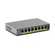 Netgear 8PT GIGABIT UNMANAGEABLE PLUS SWITCH W/ POE