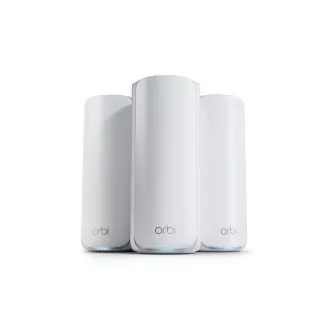 Netgear Orbi 770 Serie Tri-Band WiFi 7 Mesh 3er-Pack (1 Router 2 Satelliten) Netgear Orbi 770 Serie Tri-Band WiFi 7 Mesh 3er-Pack (1 Router 2 Satelliten)