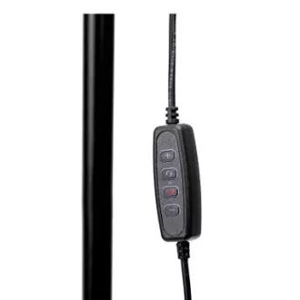 PLATINET Stehleuchte SIGNUS 10W 84 LED 500 Lumen, schwarz, Höhe 150cm PLATINET Stehleuchte SIGNUS 10W 84 LED 500 Lumen, schwarz, Höhe 150cm