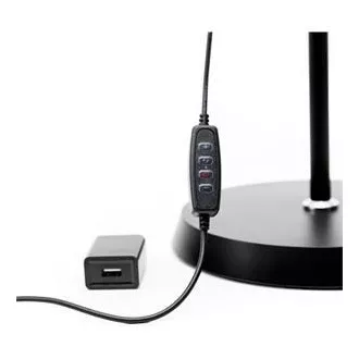 PLATINET Stehleuchte SIGNUS 10W 84 LED 500 Lumen, schwarz, Höhe 150cm PLATINET Stehleuchte SIGNUS 10W 84 LED 500 Lumen, schwarz, Höhe 150cm