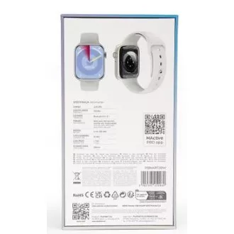 PLATINET intelligente Sportuhr ZEGAREK, BLUETOOTH, NFC, weiß PLATINET intelligente Sportuhr ZEGAREK, BLUETOOTH, NFC, weiß