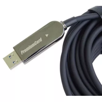 PremiumCord USB3.0   2.0 Optisches AOC Verlängerungskabel A/Stecker - A/Buchse 7m