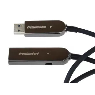 PremiumCord USB3.0   2.0 Optisches AOC Verlängerungskabel A/Stecker - A/Buchse 7m