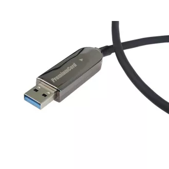 PremiumCord USB3.0   2.0 Optisches AOC Verlängerungskabel A/Stecker - A/Buchse 7m