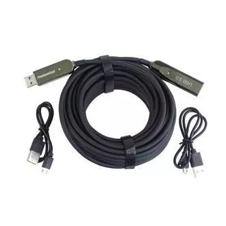 PremiumCord USB3.0   2.0 Optisches AOC Verlängerungskabel A/Stecker - A/Buchse 7m