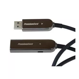 PremiumCord USB3.0   2.0 Optisches AOC Verlängerungskabel A/Stecker - A/Buchse 7m