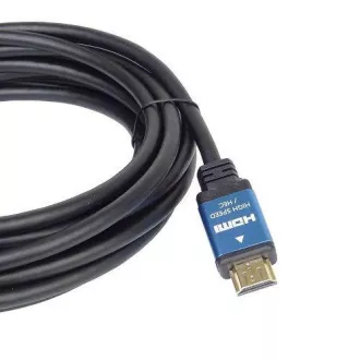 PremiumCord Ultra HDTV 4K@60Hz HDMI 2.0b Kabel Metall vergoldete Stecker 0.5m