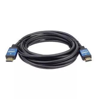 PremiumCord Ultra HDTV 4K@60Hz HDMI 2.0b Kabel Metall vergoldete Stecker 0.5m