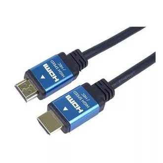 PremiumCord Ultra HDTV 4K@60Hz HDMI 2.0b Kabel Metall vergoldete Stecker 0.5m