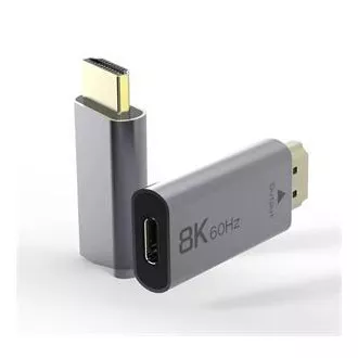 PremiumCord USB-C auf HDMI Adapter 8K@60Hz,4K@144Hz Aluminium PremiumCord USB-C auf HDMI Adapter 8K@60Hz,4K@144Hz Aluminium