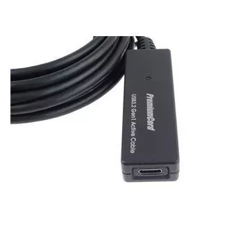 PremiumCord USB-C Repeater und Verlängerungskabel Stecker-Buchse, 5Gbps 5m PremiumCord USB-C Repeater und Verlängerungskabel Stecker-Buchse, 5Gbps 5m