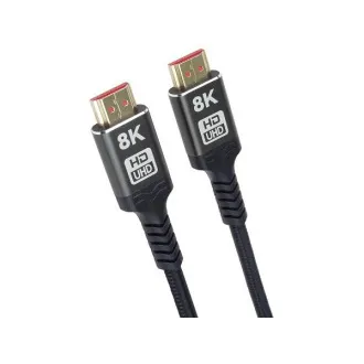 PremiumCord ULTRA HDMI 2.1 High Speed   Ethernet Kabel 8K@60Hz, vergoldet 0,5m