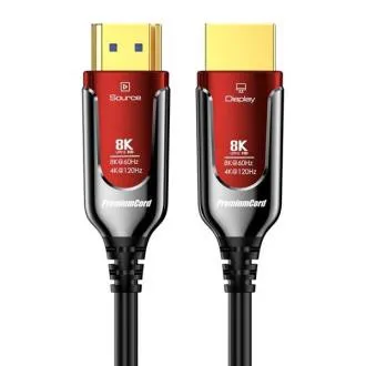 PremiumCord Ultra High Speed HDMI 2.1 Glasfaserkabel 8K@60Hz, vergoldet, 5 m PremiumCord Ultra High Speed HDMI 2.1 Glasfaserkabel 8K@60Hz, vergoldet, 5 m