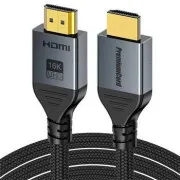 PremiumCord Ultra HD HDMI 2.2-Kabel 16K@60Hz, 8K@240Hz, 4K@480Hz, vergoldet, 3 m