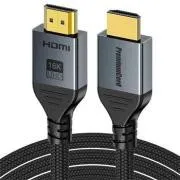 PremiumCord Ultra HD HDMI 2.2-Kabel 16K@60Hz, 8K@240Hz, 4K@480Hz, vergoldet, 5 m