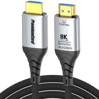 PremiumCord Ultra High Speed HDMI 2.1 Glasfaserkabel 8K@60Hz, vergoldet, 5 m PremiumCord Ultra High Speed HDMI 2.1 Glasfaserkabel 8K@60Hz, vergoldet, 5 m