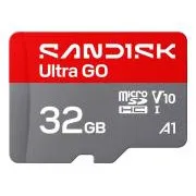 SanDisk Ultra GO microSDHC UHS-I-Karte 32 GB MicroSD 120 MB/s Lesegeschwindigkeit, Full-HD-Video