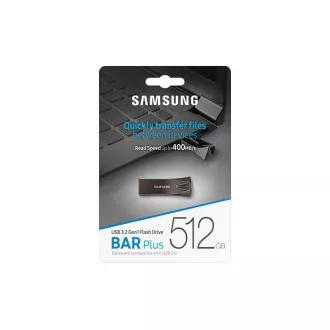 Samsung USB 3.2 Gen1 Flash Disk Titan Grau 512 GB Samsung USB 3.2 Gen1 Flash Disk Titan Grau 512 GB