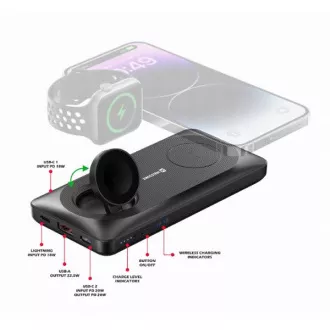 SWISSTEN POWER BANK 10000 mAh 2in1 PRO APPLE WATCH A MAGSAFE SWISSTEN POWER BANK 10000 mAh 2in1 PRO APPLE WATCH A MAGSAFE