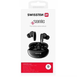 SWISSTEN BLUETOOTH TWS KOPFHÖRER SONIC SCHWARZ