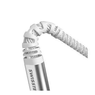 SWISSTEN DATENKABEL KEVLAR USB/USB-C 1.5 M WEISS SWISSTEN DATENKABEL KEVLAR USB/USB-C 1.5 M WEISS